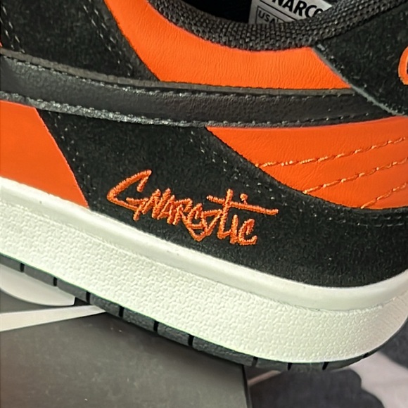 DS GNARCOTIC SB DUNK LOW BUTTERFLY EFFECT BLACK/ORANGE LIL GNAR MONARCH 6 6.5 10 - Picture 7 of 16